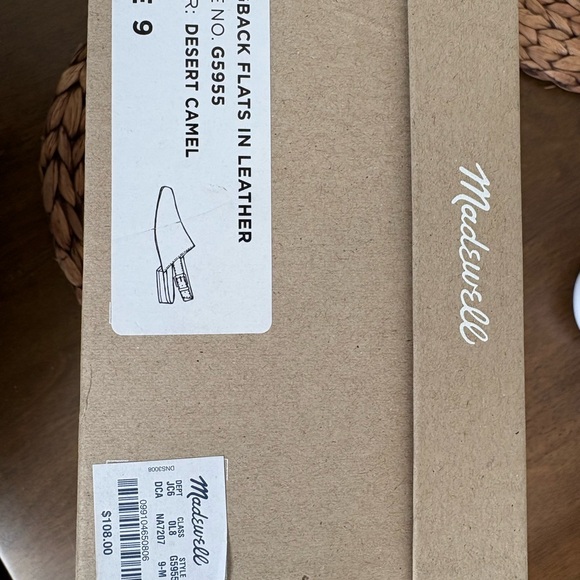 Madewell Women's Tan Flats - Picture 3 of 7